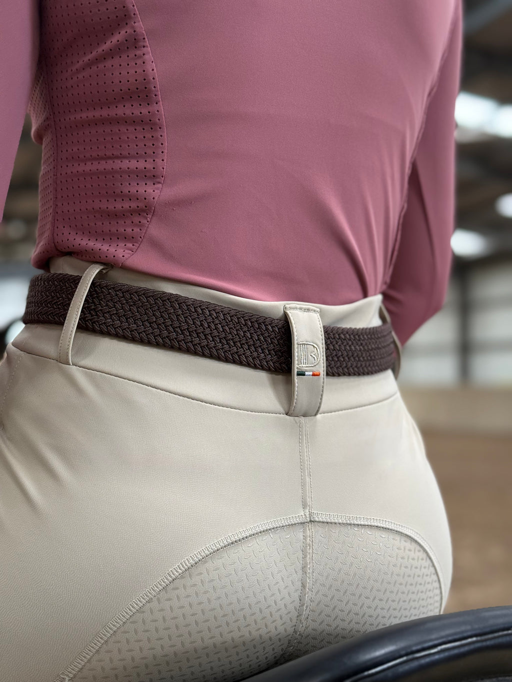 The Contour Beige Breech Legging